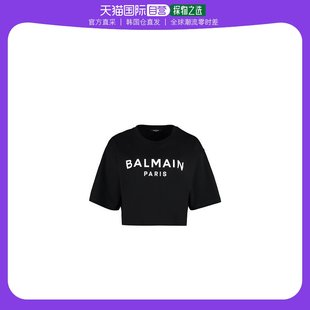 T恤女BF1EE020BB02 韩国直邮BALMAIN短袖 EABblack