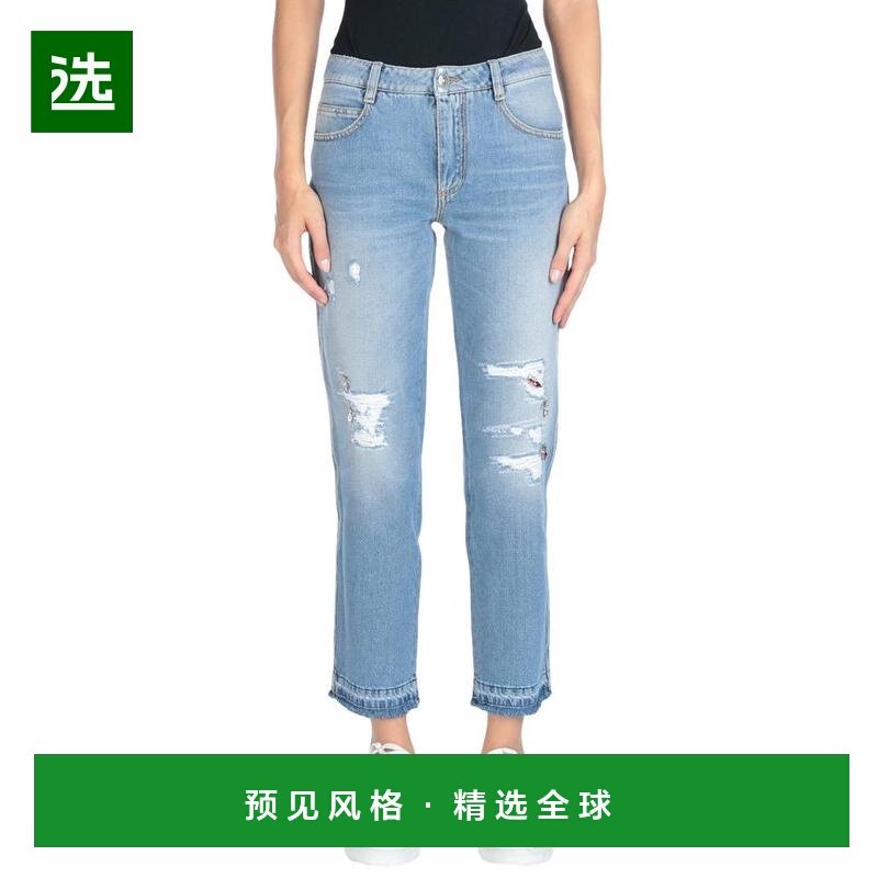 1h可退 【美国直邮】ermanno 女士 休闲裤牛仔裤直筒裤时尚休闲,女装/女士精品,休闲裤,淘宝优惠券,粉丝福利购,淘宝优惠卷