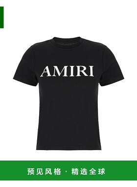 1h可退 香港直邮AMIRI 女士 短袖T恤 AWJYTE1035 black黑色 舒适