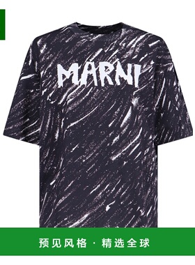 香港直邮Marni 字母T恤 THJET49P08USS018