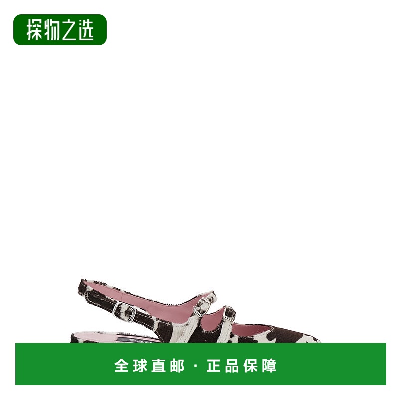 1h可退 香港直邮Carel 女士 'Peche' Closure and Cow 多色露跟搭
