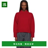 高领毛衣 1h可退 KNJP24羊绒 红色 Rozzie 香港直邮Arch4 女士