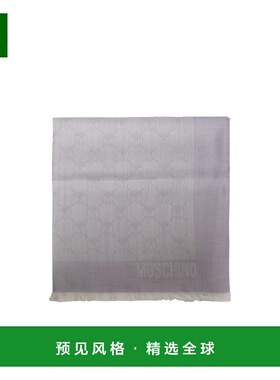 香港直邮MOSCHINO 女士围巾 3234M23219 SS2025 灰色