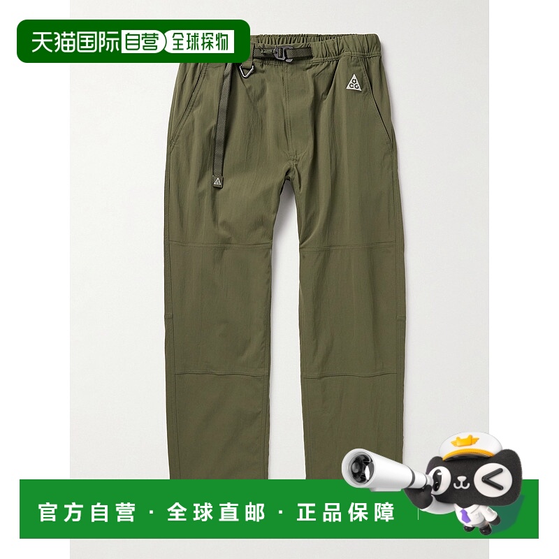 1h可退 香港直邮Nike 耐克 男士 ACG Shell 直筒束带Logo刺绣裤子