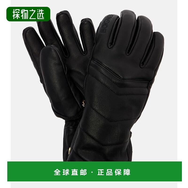 香港直邮bogner 博格纳 女士 Dana 绗缝皮革滑雪手套