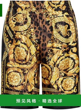 1h可退 香港直邮Versace 范思哲 男士 松紧腰短裤 10024761A11896