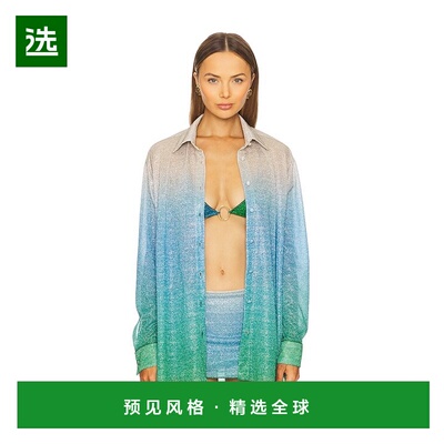 1h可退 香港直邮Oséree 女士 Lumiere 阴影上衣 LPSS250