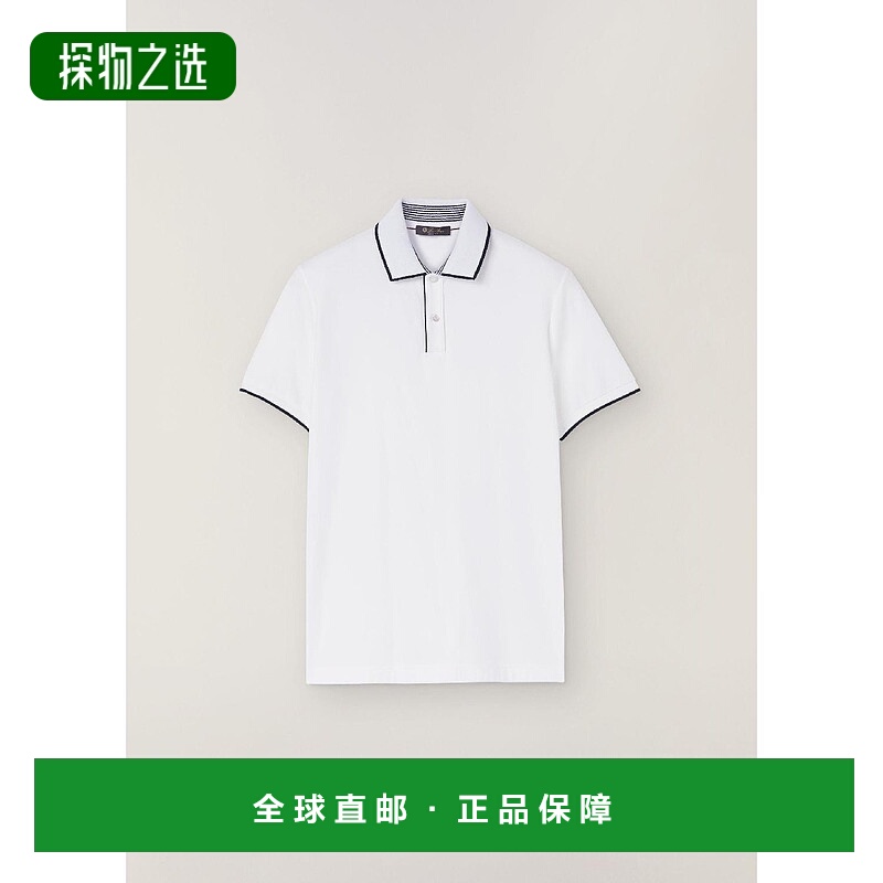 欧洲直邮LORO PIANA 25秋冬 FAI4903_1005 男士 短袖Polo Brentwo