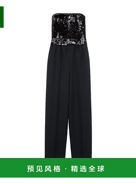 香港直邮Celine 亮片刺绣连体衣 2P709448K.性感连体裤