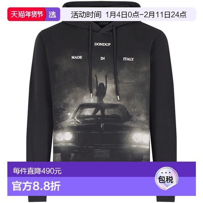 1h可退 香港直邮Dondup 男士 毛衣 UF766KF0151LP29 black黑色 舒