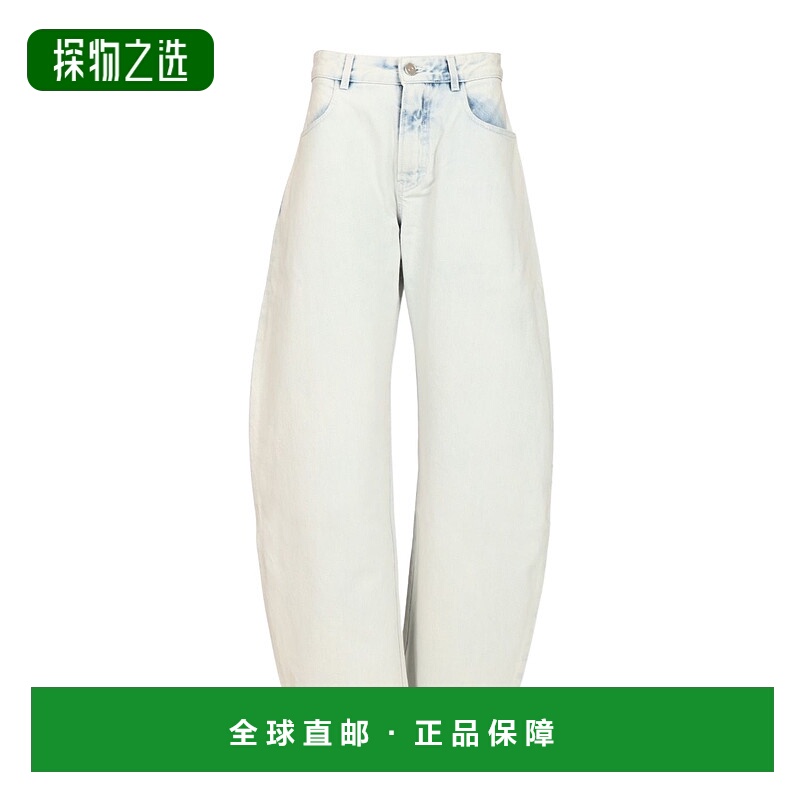 香港直邮Alaia 腰带环牛仔裤 AA9P1215D005B