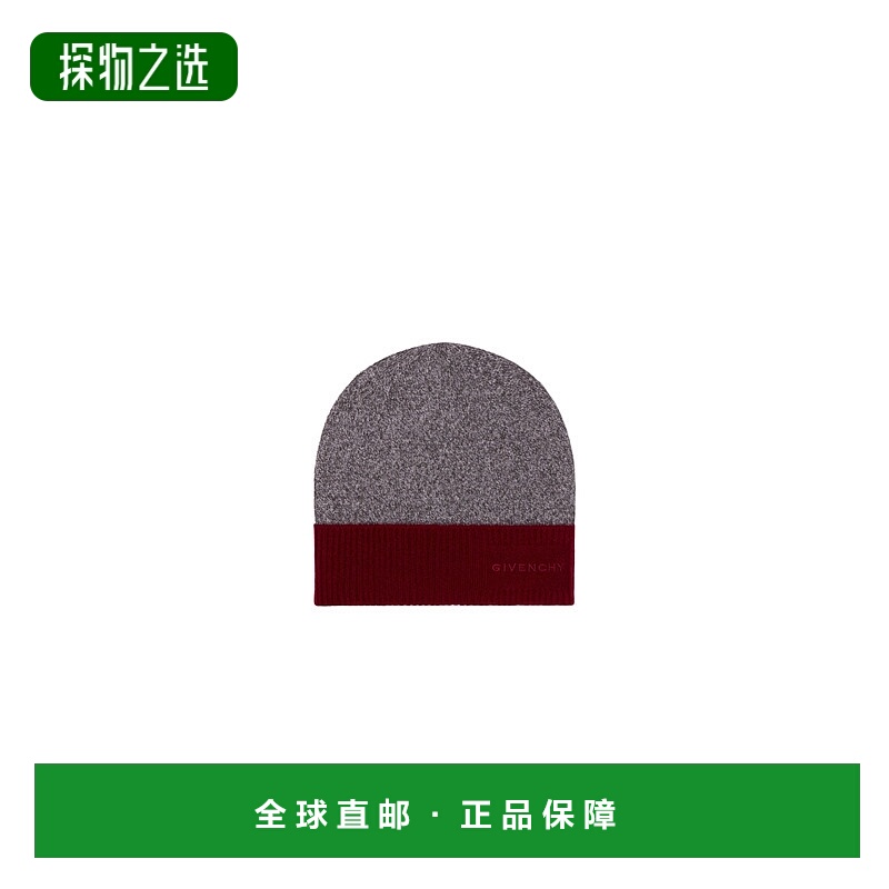 香港直邮Givenchy 拼色针织帽毛线帽 BPZ0BS4YN2