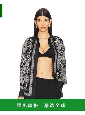 1h可退 香港直邮NILI LOTAN 女士 Alfie 印花衬衫 12662W1687