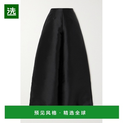 1h可退 香港直邮SOLACE LONDON 女士 Thea 缎面斜纹布阔腿裤 OS38
