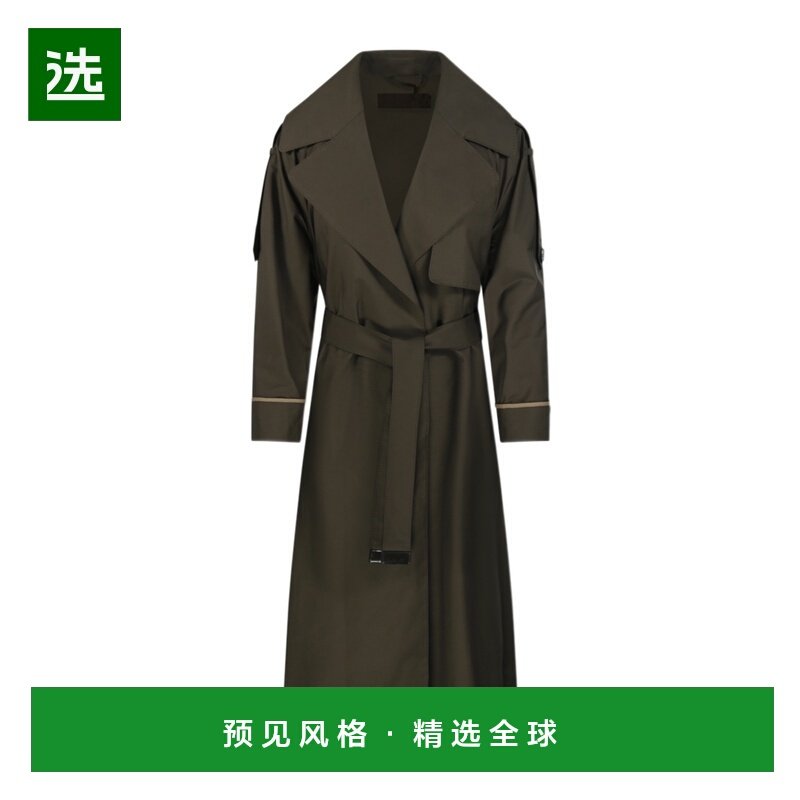 香港直邮MAX MARA 女士外套 9021016406003 SS2026 军绿色 长袖风,女装/女士精品,短外套,淘宝优惠券,粉丝福利购,淘宝优惠卷