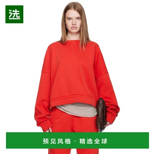 1h可退 香港直邮Entire Studios 女士 红色 Box Crew 套头衫 ES21