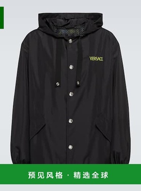 1h可退 香港直邮Versace 范思哲 男士 La Maschere 印花夹克 0011