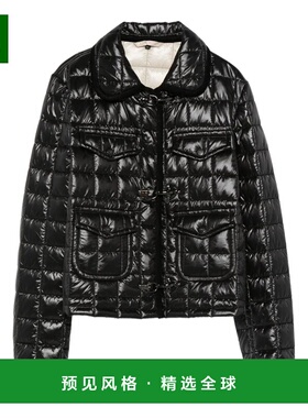 香港直邮FAY 女士羽绒服 NGW76513510XOS0407 SS2026 黑色 长袖棉