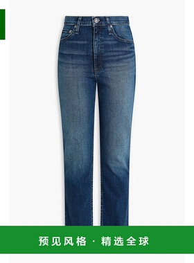 1h可退 香港直邮rag bone 瑞格布恩 女士 Wren 高腰细脚牛仔裤 WD