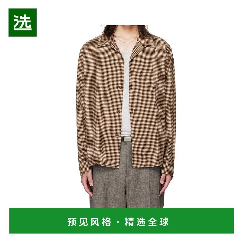 香港直邮Our Legacy Heusen 衬衫 M4252法兰绒