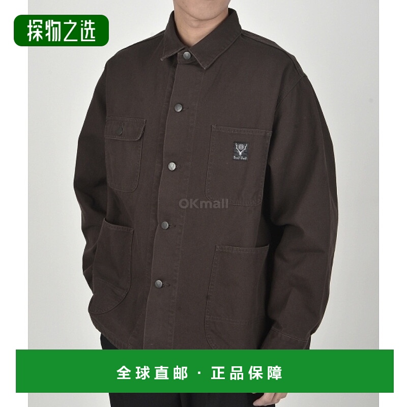 韩国直邮SOUTH2 WEST8 连体服 11.5盎司棉帆布夹克 男士青年款 货