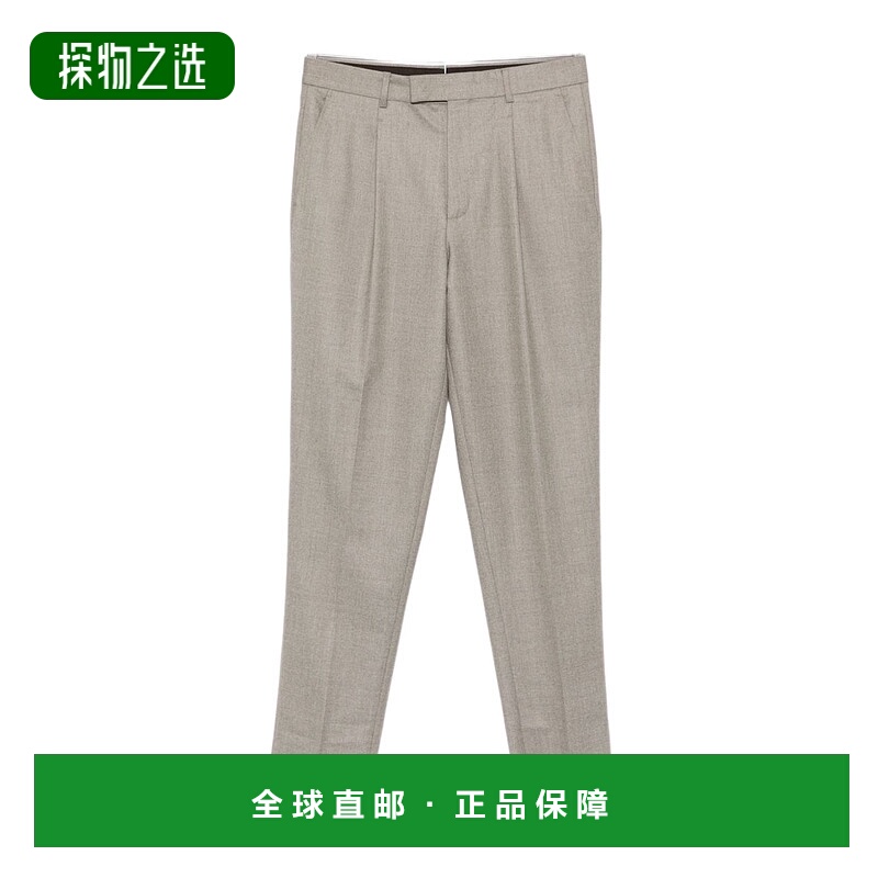 香港直邮Zegna 腰带环休闲裤 R230F09A275PM126R杰尼亚羊毛