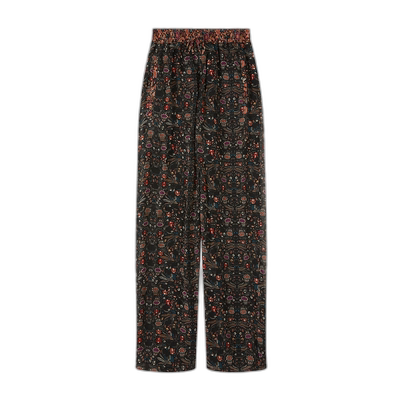 香港直邮Isabel Marant OZIO 印花阔腿裤休闲裤 PA0150FAA2J02I