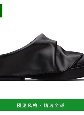 香港直邮The Attico 女士 黑色 Mini Robin Sabot Slip-on 穆勒鞋