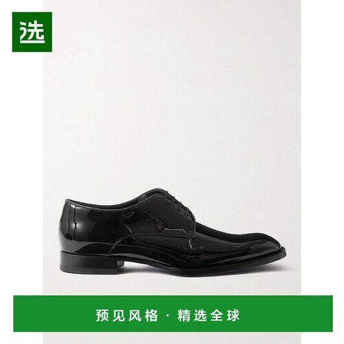 1h可退 香港直邮Celine 思琳 男士 CELINE TUXEDO DERBY 漆皮商务