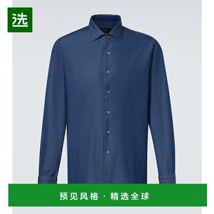 1h可退 香港直邮Brioni 布里奥尼 男士 Marcello 棉质衬衫