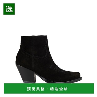 1h可退 香港直邮SONORA 女士 脚踝靴 black黑色 舒适时尚