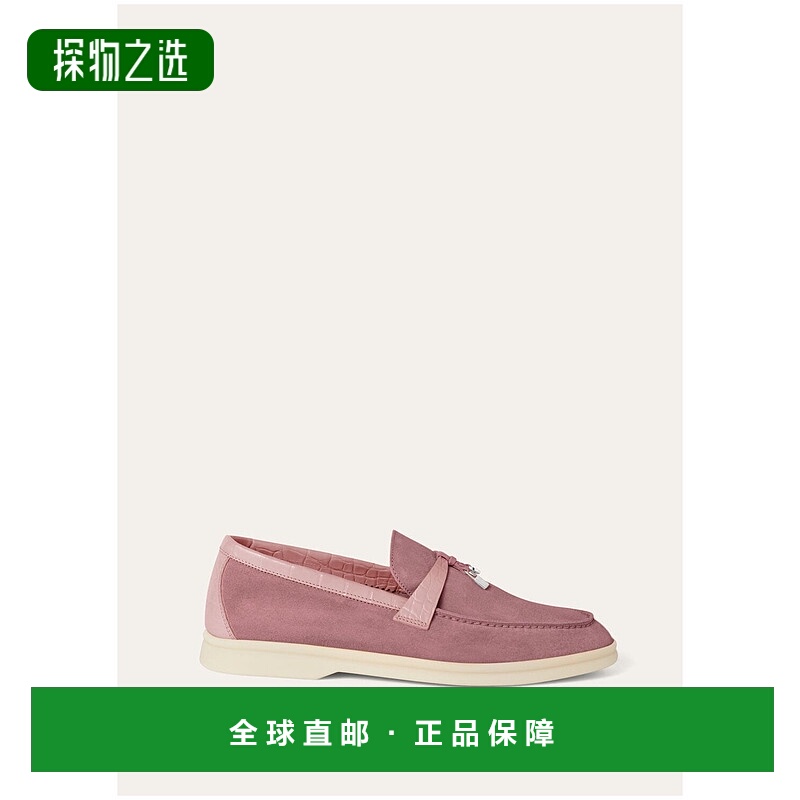 欧洲直邮LORO PIANA 25秋冬 FAM3261_30GN 女士 平底鞋 Summer Ch