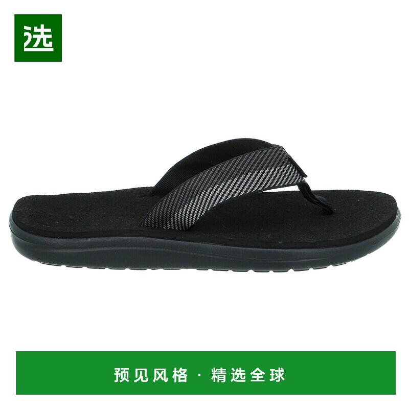 香港直邮TEVA 男士凉鞋 0250381VORIBLACKGRAY拖鞋 - 实物图