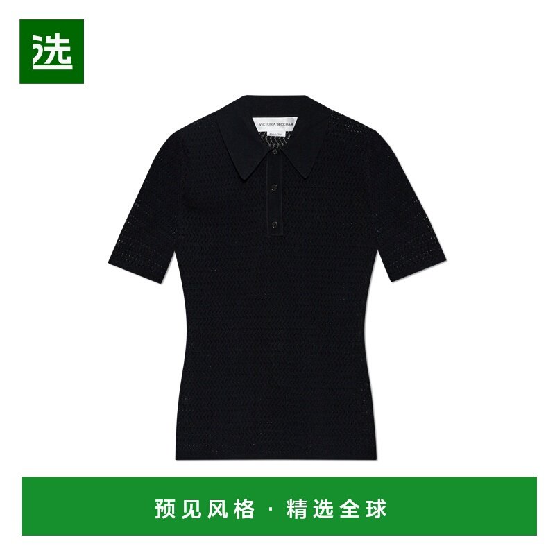 香港直邮VICTORIA BECKHAM 女士POLO衫 1325KTP006625A0BLACK,女装/女士精品,POLO衫,淘宝优惠券,粉丝福利购,淘宝优惠卷