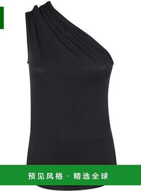 香港直邮Thom Krom 女士T恤 WTS604BLACK SS2026 黑色 ASYMETRICA