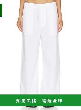 1h可退 香港直邮NILI LOTAN 女士 Kai 裤子 12598W1347 white白色