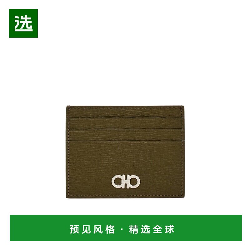 香港直邮Salvatore Ferragamo Gancini信用卡夹 66A302