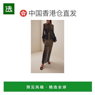 1h可退 香港直邮ROTATE BIRGER CHRISTENSEN 女士 钉珠合身衬衫