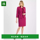 时尚 1h可退 优雅自然舒 suit女士连衣裙紧身 修身 美国直邮