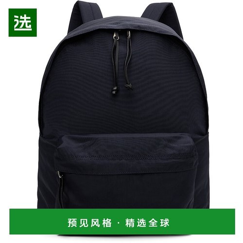 1h可退 香港直邮AURALEE 男士 海军蓝 AETA 联名双肩包 A25AB06AE