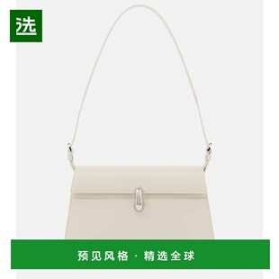 1h可退 香港直邮SAVETTE 女士 Symmetry 19 皮革肩包 white白色