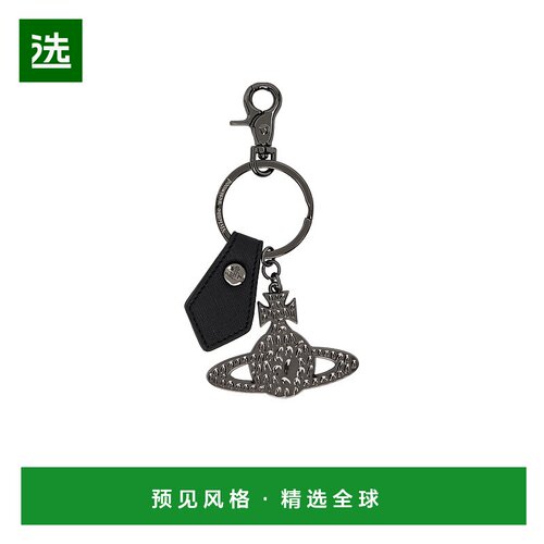 香港直邮Vivienne Westwood Saffiano Hammered Orb 钥匙扣 82030
