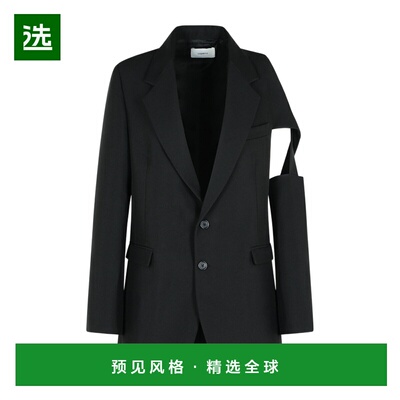 香港直邮COPERNI 女士西服 COPV88F3004BLKBLK AW2025 黑色外套