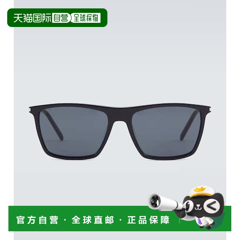 1h可退 香港直邮Saint Laurent 圣罗兰 男士 SL 668 方框太阳眼镜
