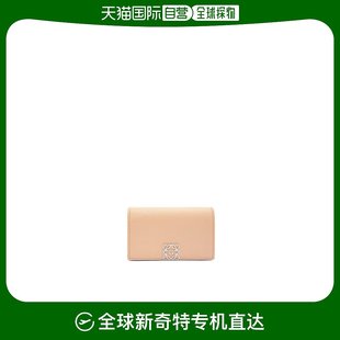 鹅卵石粒面小牛皮名片夹 欧洲直邮LOEWE