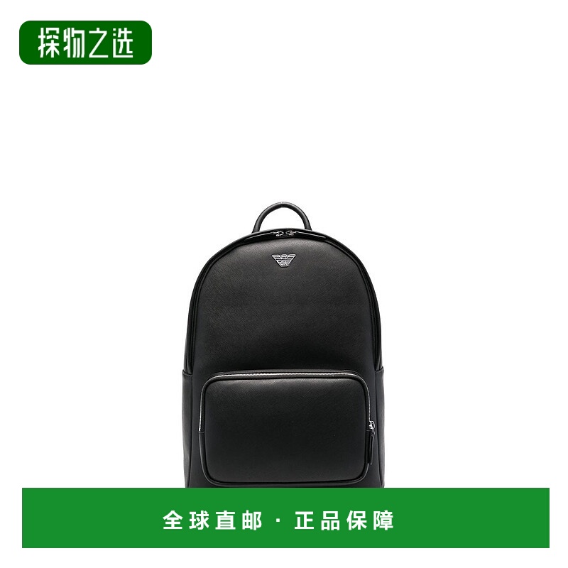 香港直邮Emporio Armani 安普里奥·阿玛尼 男士 徽标双肩包 Y4O2