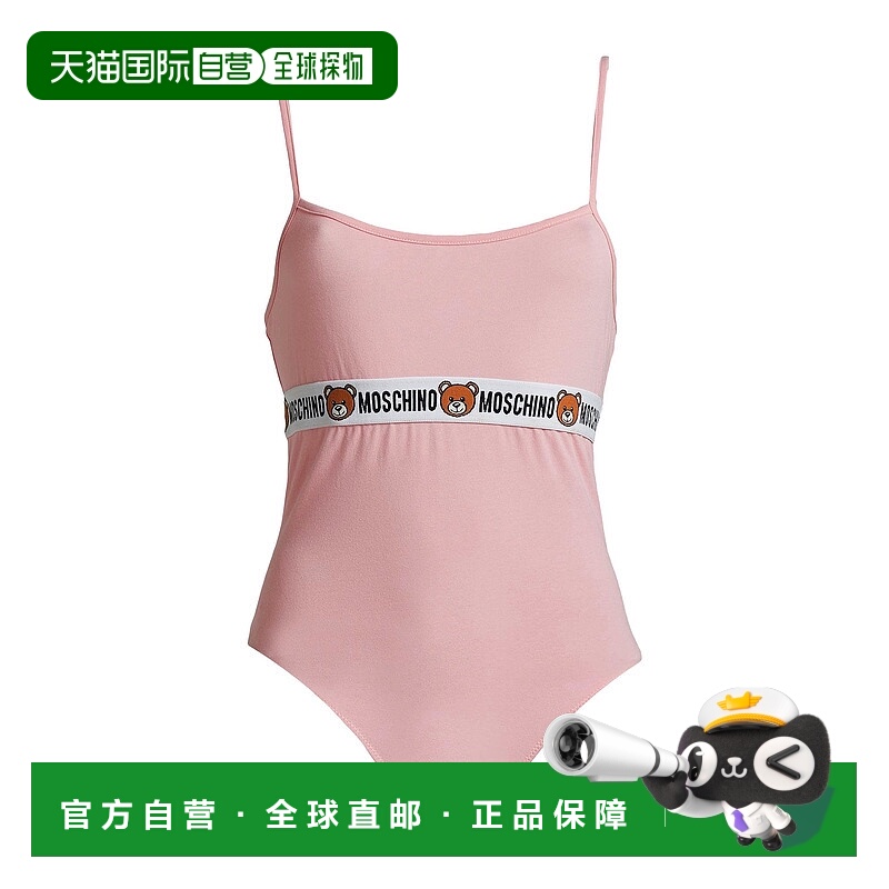 1h可退 香港直邮Moschino 莫斯奇诺 女士 内衣连体衣 pink粉色 舒