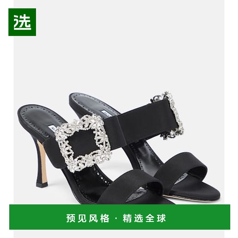 1h可退 香港直邮MANOLO BLAHNIK 莫罗·伯拉尼克 女士 Gable 精饰