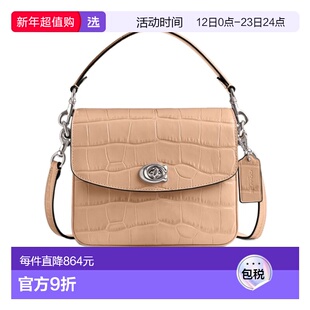 香港直邮Coach Cassie 19徽标单肩包 CP138蔻驰斜挎包手提包