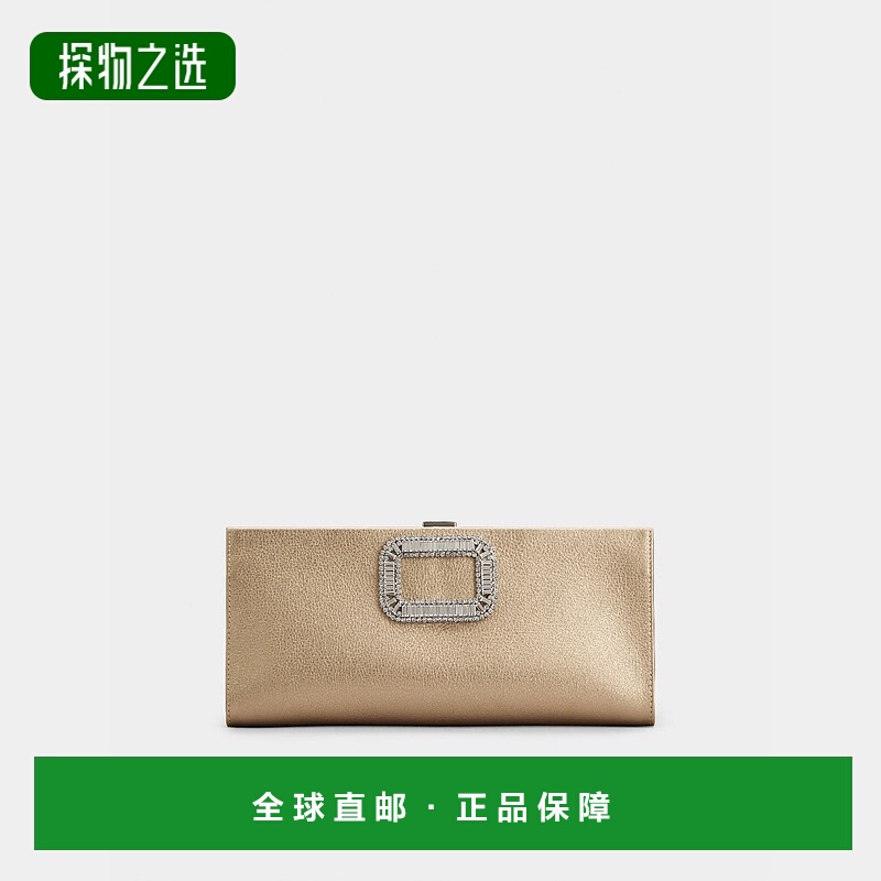 欧洲直邮ROGER VIVIER 25秋冬 RBWABDD0220L4QM013 女士 手拿包 P